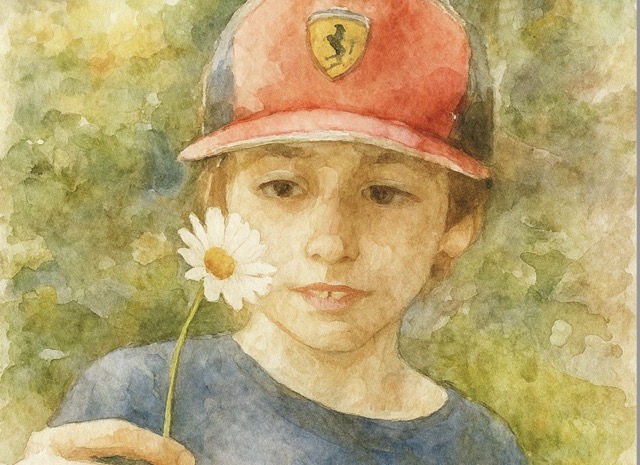 Enfant qui apprend autrement